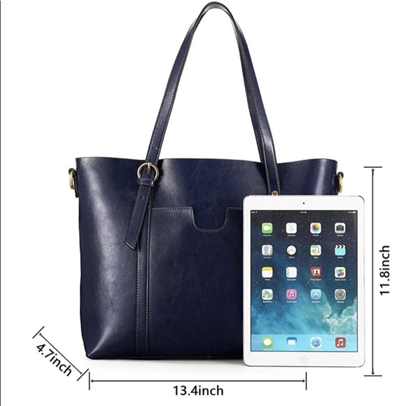 Kattee Leather tote * REDUCED* - Picture 4 of 8